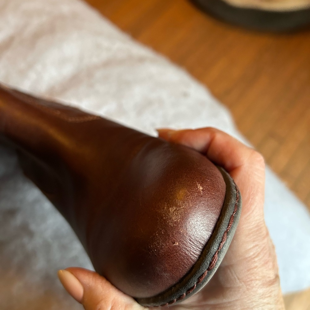 Boc Size 10 Brown Leather Knee-High Boots - Picture 6 of 7